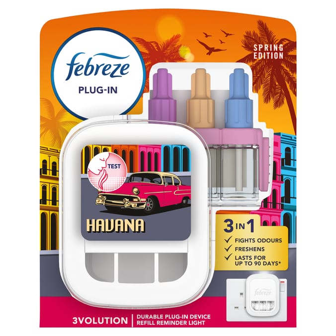 Febreze 3Volution Air Freshener Starter Kit Havana 20ml