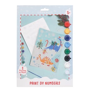 Sleigh Bells Paint By Numbers - Dinosaur
