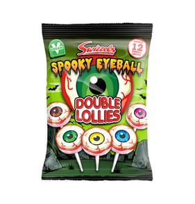 Swizzels Spooky Eyeball Double Lollies 130g