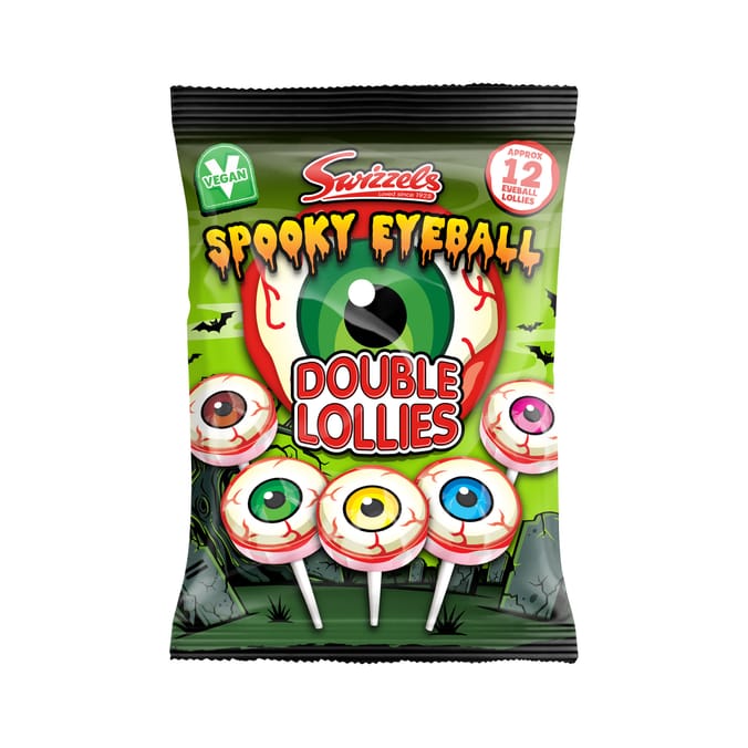 Swizzels Spooky Eyeball Double Lollies 130g
