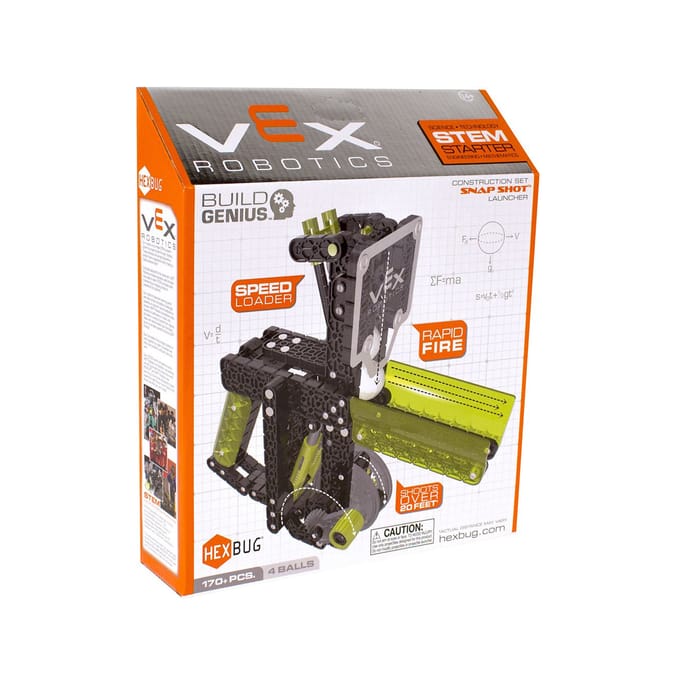 Hexbug Vex Robotics - Speed Loader Snap Shot Launcher Construction Kit