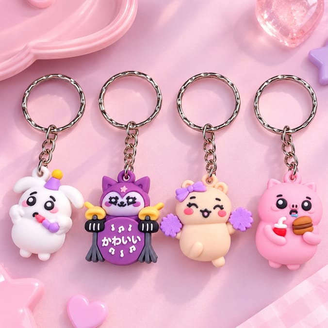 Mini Charms Keyring