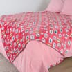 Sleigh Bells Super Soft Throw - Red  