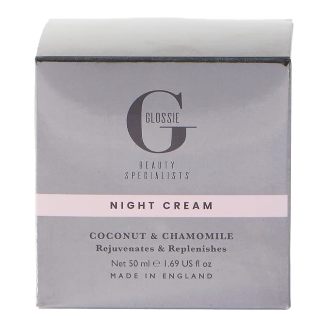 Glossie Coconut & Chamomile Night Cream 50ml