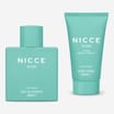 Nicce Icon For Her Eau De Toilette & Body Wash Gift Set - Lychee Amber & Vanilla