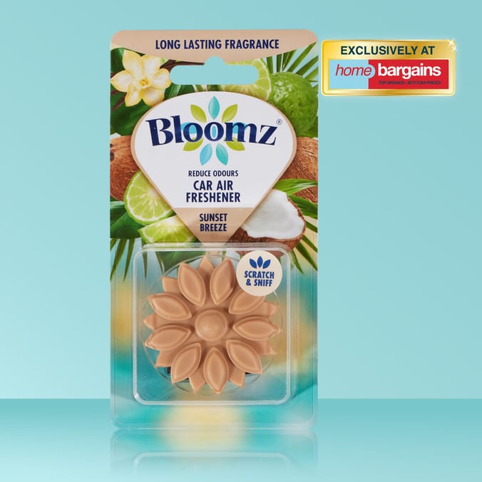 Bloomz Car Air Freshener - Sunset Breeze