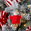 Sleigh Bells Christmas Felt Hanging Ornament Assorted