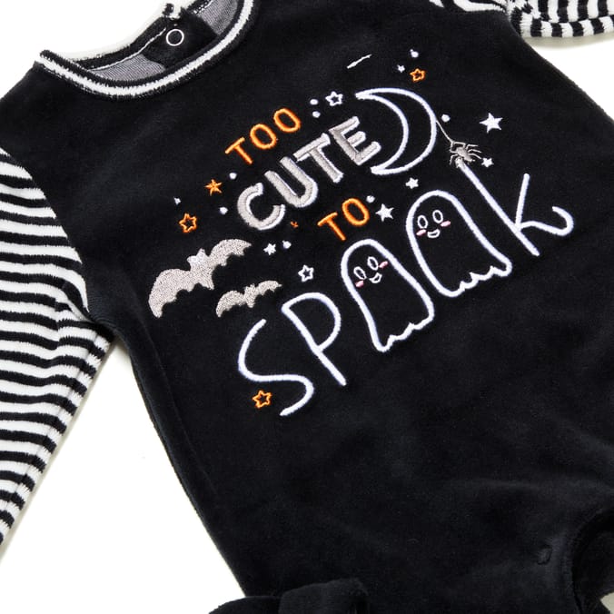 Hallow Scream Spooky Baby Sleepsuit