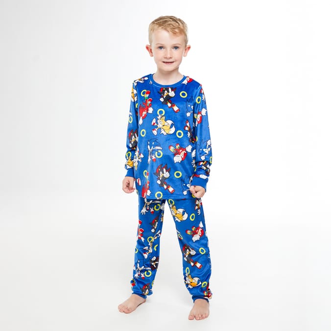 Sonic The Hedgehog Blue Pyjamas