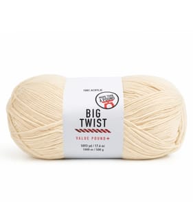 Big Twist Yarn 500g - Cream