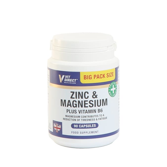 Vit Direct Zinc & Magnesium Plus Vitamin B6 90s