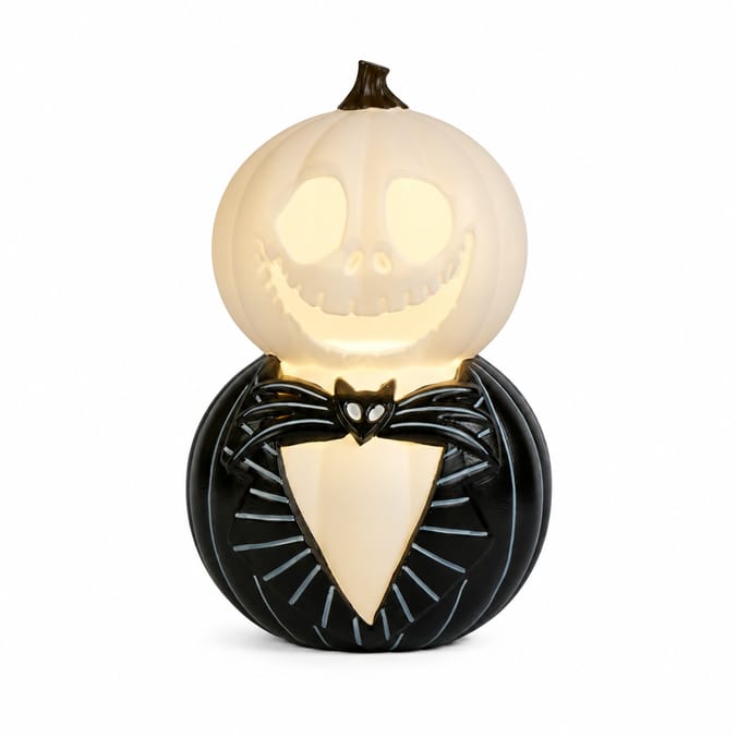 The Nightmare Before The Christmas 2 Tier Light Up Jack Pumpkin Decoration
