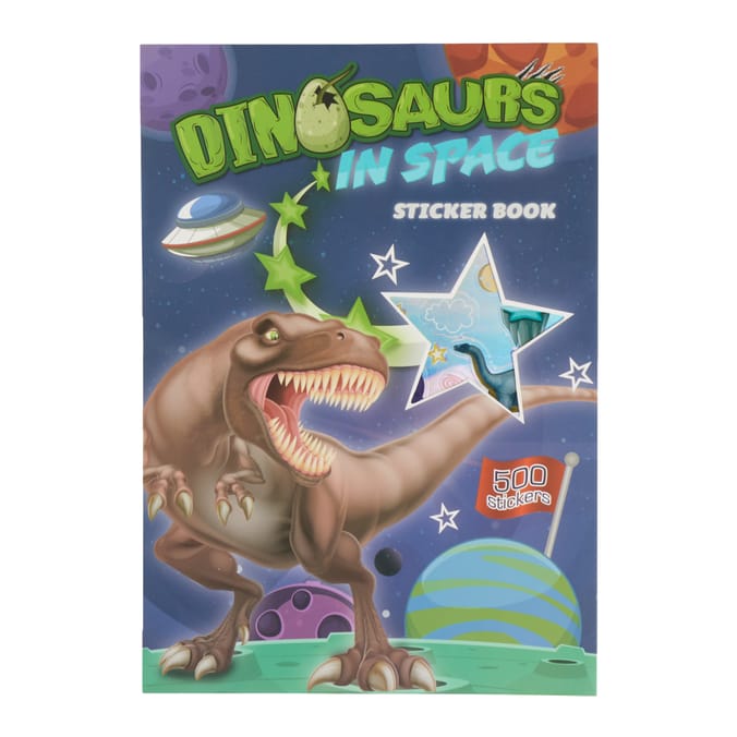 Dinosaurs In Space Sticker Book