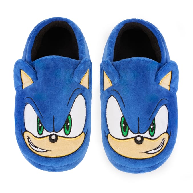 Sonic The Hedgehog Kids Slippers