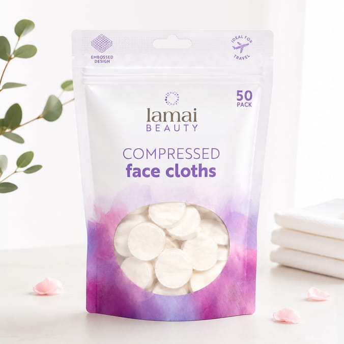 Lamai Beauty Compressed Face Cloths