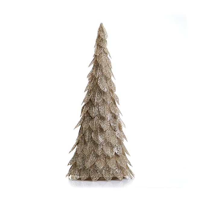 Festive Feeling Glitter Leaf Tree