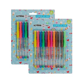 Scribble Pop Shop Scented Gel Pens 12 Pack x2