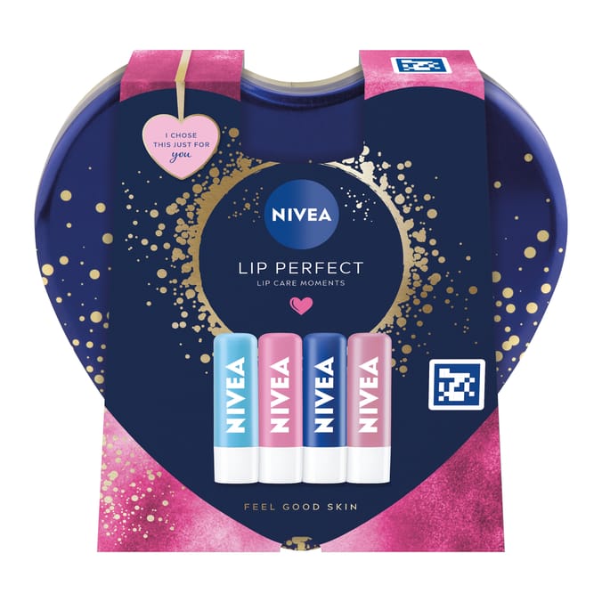Nivea Lip Perfect Lip Balm Gift Set