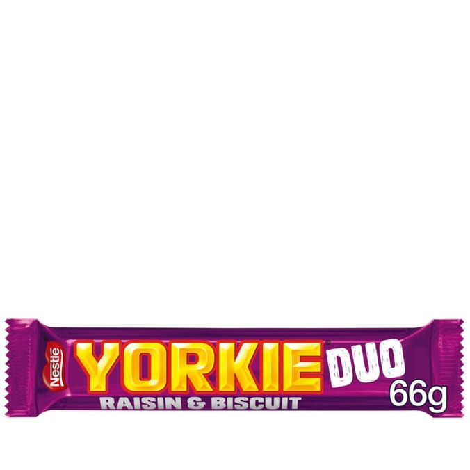 Yorkie Duo Raisin & Biscuit 66g x24