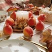 The Lifestyle Edit Harvest Artificial Frosted Pomegranate 8 Pack
