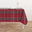 Festive Feeling Wipe Clean Table Cloth - Tartan 