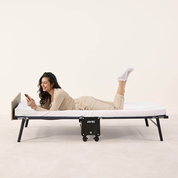 Jay-Be RM80 Rollaway Folding Bed with Memory Mattress - Single