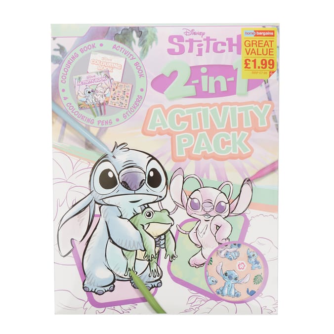 Disney Stitch 2-in-1 Activity Pack
