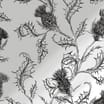 Thistle Wallpaper 12631 - Silver/Charcoal