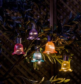 Firefly Hanging Flower Solar Lights