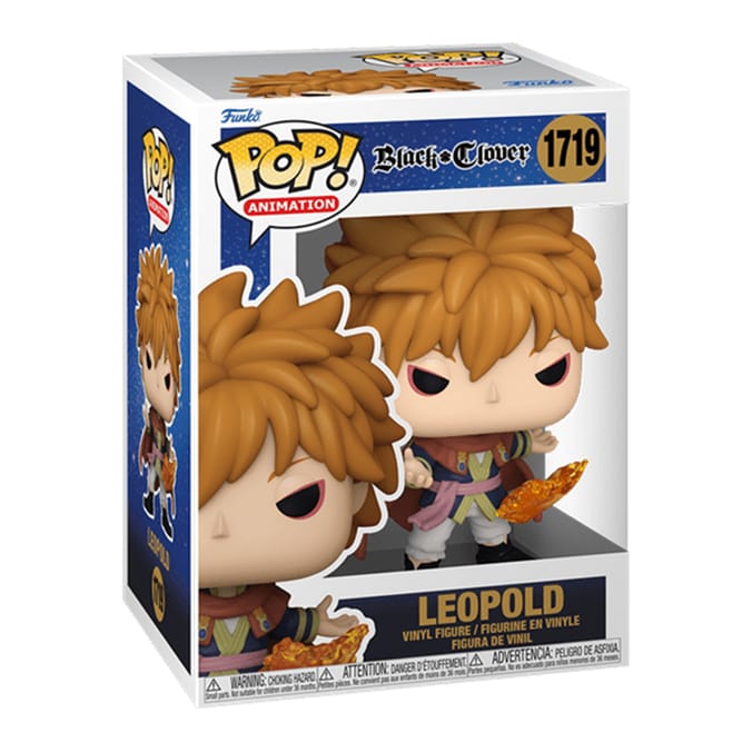 Funko Pop! Animation Black Clover Vinyl Figure - Leopold 1719