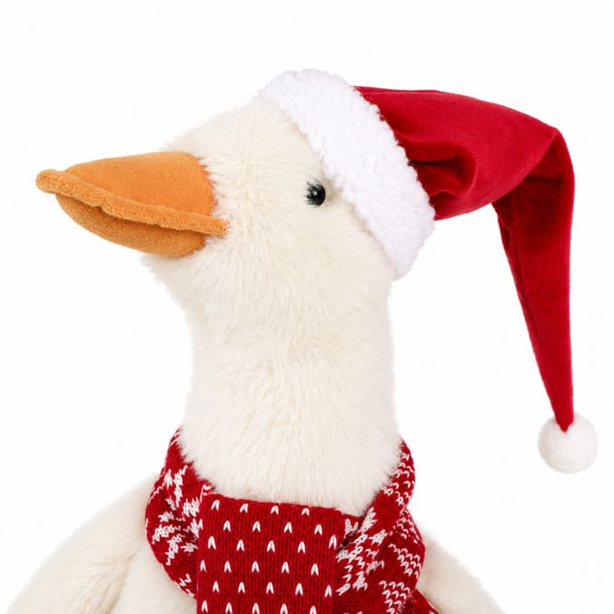 Festive Feeling Christmas Goose Plush