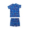 Hello Summer 2-Piece Turtles Rash Guard Set Kid's