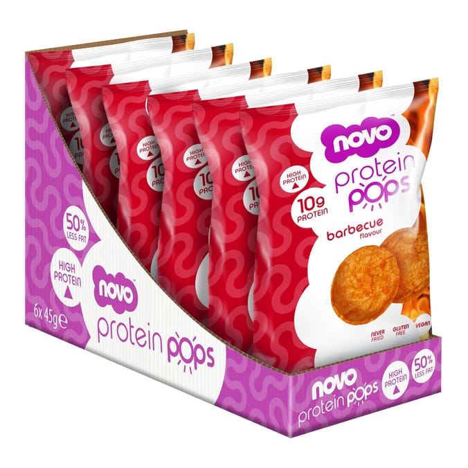 Novo Protein Pops 45g - Barbecue x6