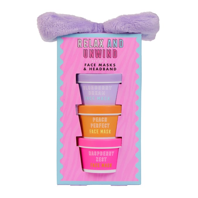 Brights Face Masks & Headband Set