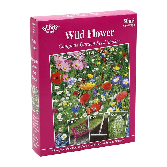 Webbs Complete Garden Seed Shaker - Wild Flower