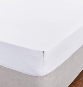 Silentnight Easy Care Single Fitted Sheet - White
