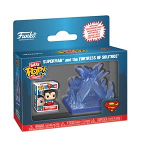 Funko Bitty Pop! Towns Superman Mini Vinyl Figure Set - Superman & Fortress of Solitude