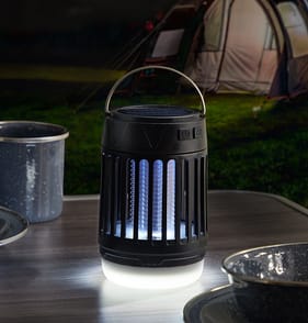 Bye Fly Bug Zapper Solar Lantern