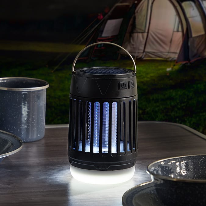 Bye Fly Bug Zapper Solar Lantern