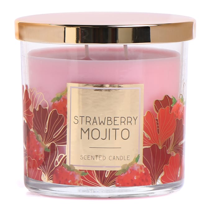 Wickford & Co. Scented Candle - Strawberry Mojito