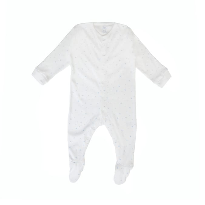 Pure Baby Long Sleeved Sleepsuits 3 Pack 