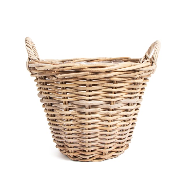 Home Collections Willow Log Basket Home Bargains