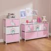 Liberty House Toys Kids Unicorn 5 Drawer Storage Chest