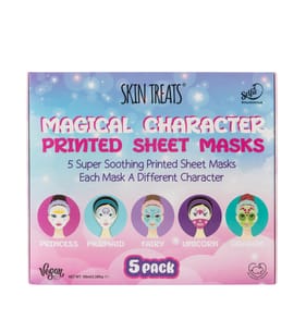 Skin Treats Magical Character Printed Sheet Masks 5 Pack