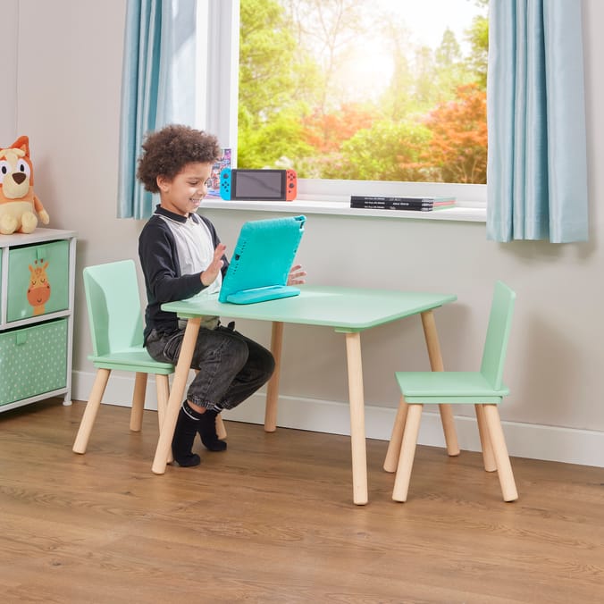 Liberty House Toys Kids Table And Two Chairs Set