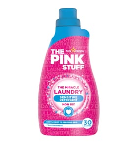 Star Drops The Pink Stuff The Miracle Laundry Sensitive Non Bio Detergent 960ml