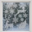 Festive Feeling Christmas Frosty Window Stickers Assorted