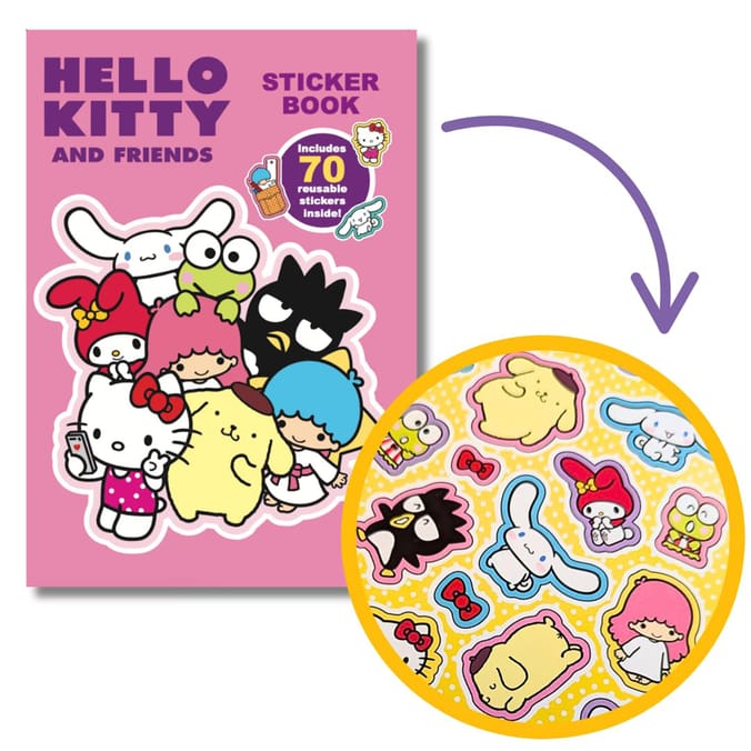 Hello Kitty and Friends Sticker Book