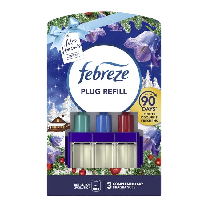 Febreze 3Volution Air Freshener Plug In Refill 20ml - Alpine Escape