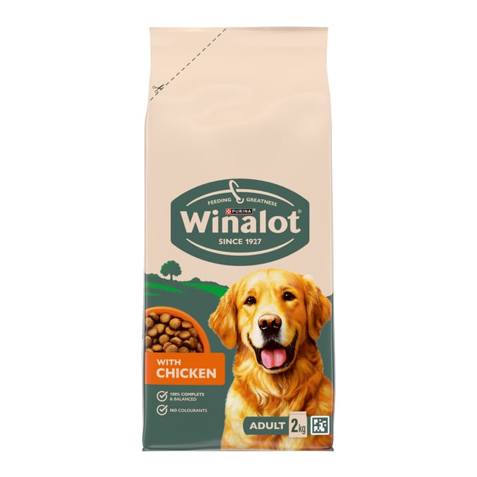 Winalot Dry Dog Food 2kg - Chicken